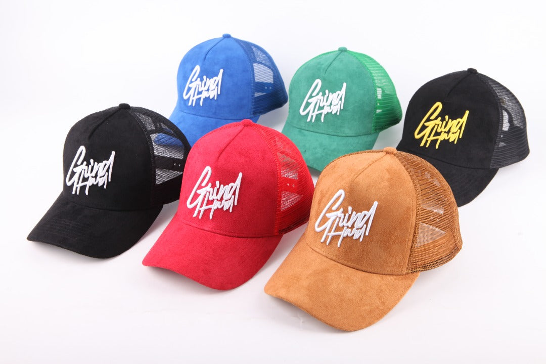 Suede cheap trucker hat