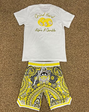 Yellow Bandana Set