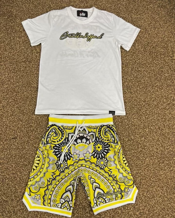 Yellow Bandana Set