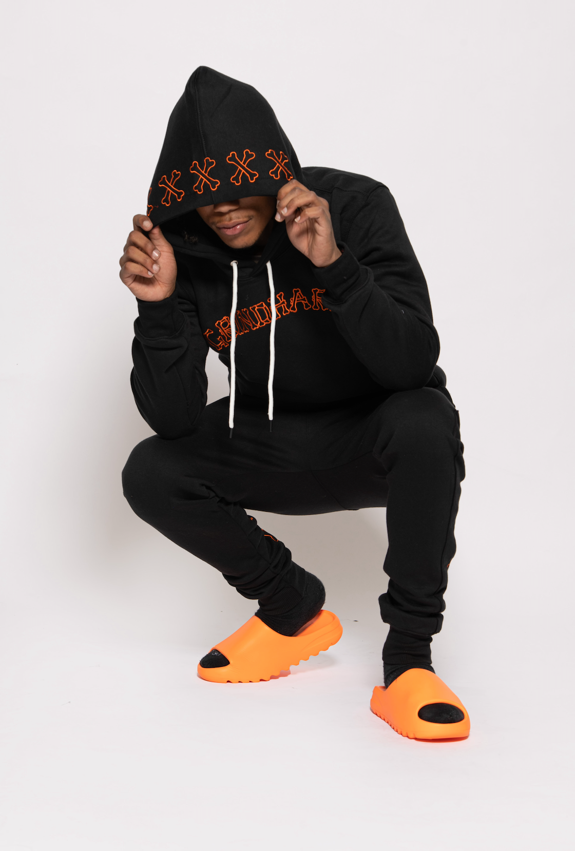 Orange Relentless Sweatsuit