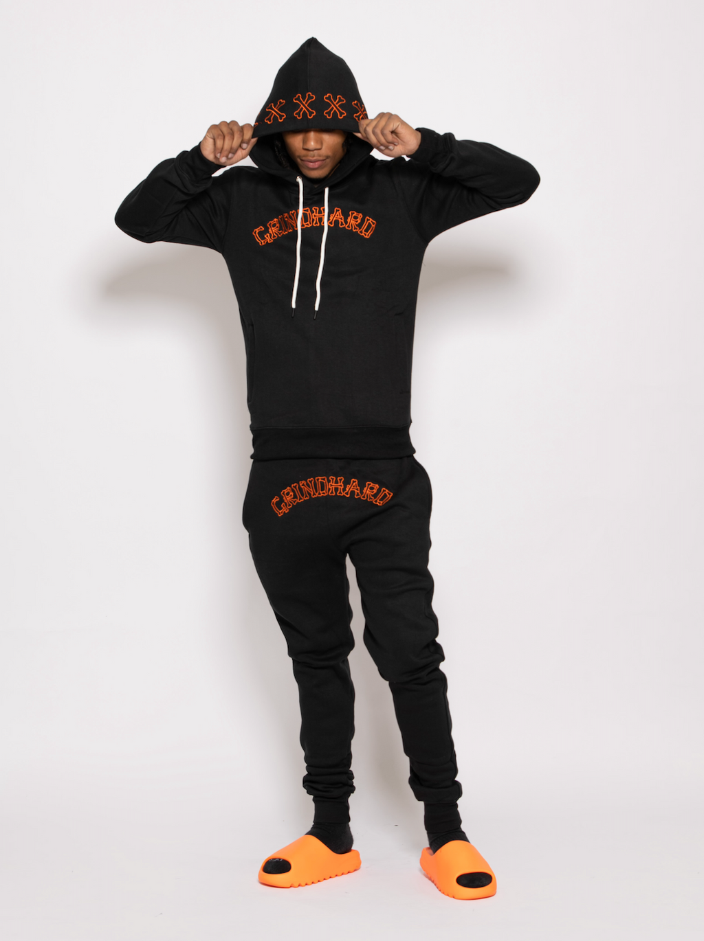 Orange Relentless Sweatsuit