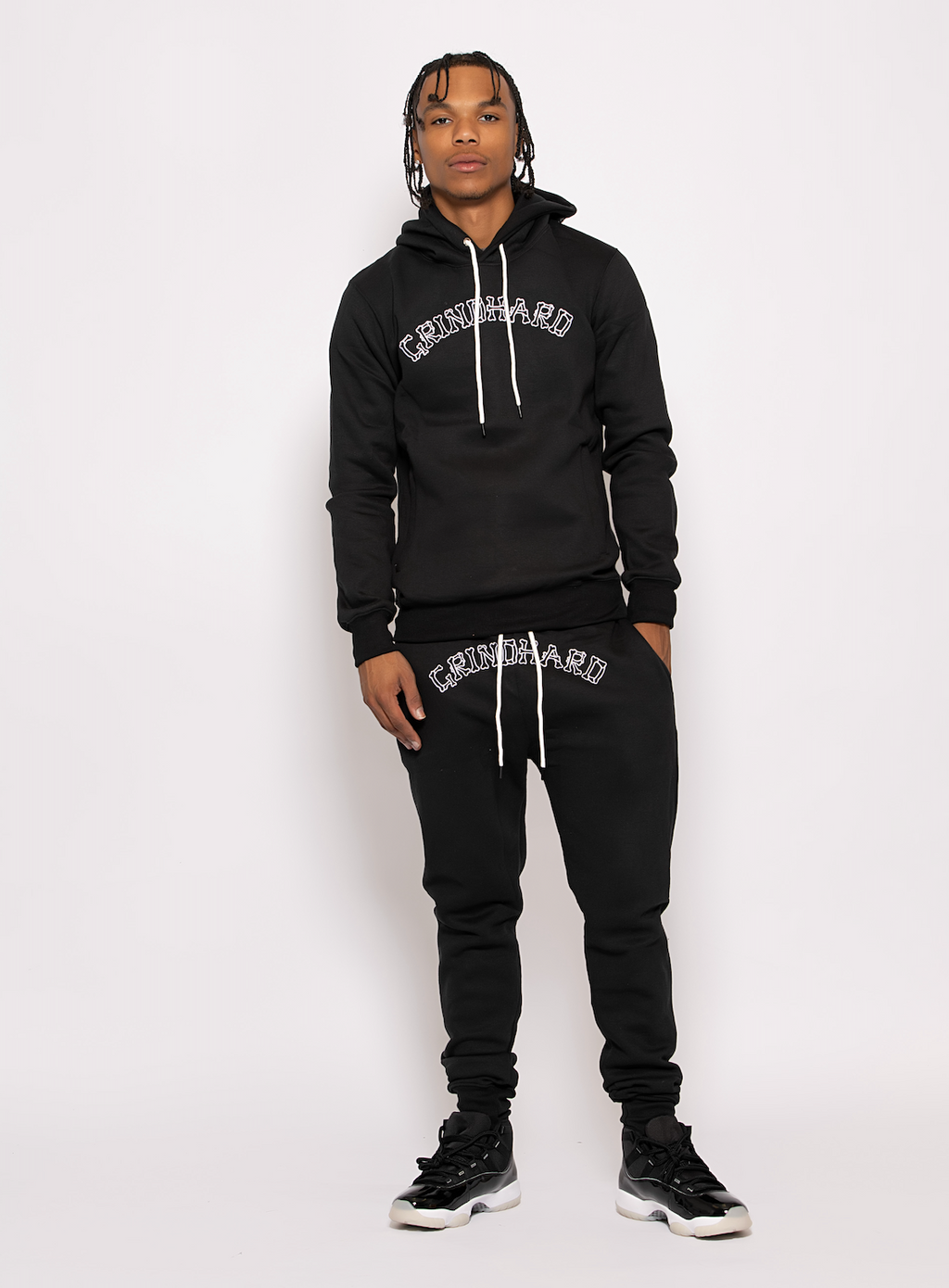 White Relentless Sweatsuit