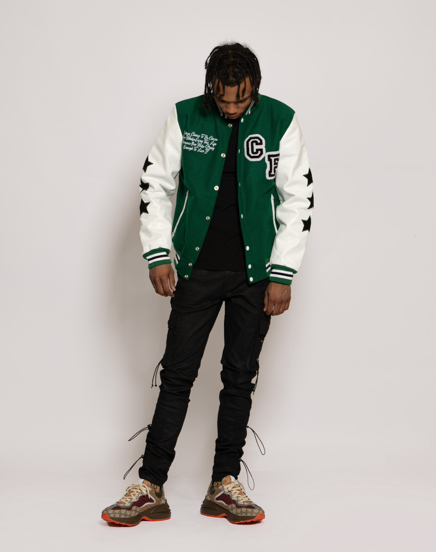 Green Chosen-Few Varsity Jacket