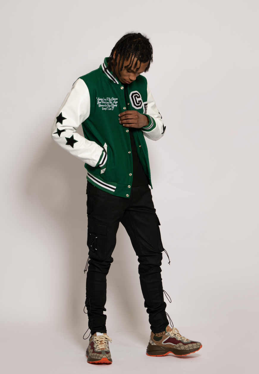 Green Chosen-Few Varsity Jacket