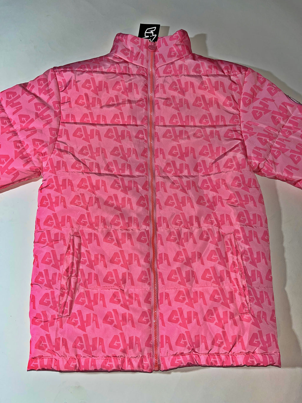 Pink GHA Puffer Jacket