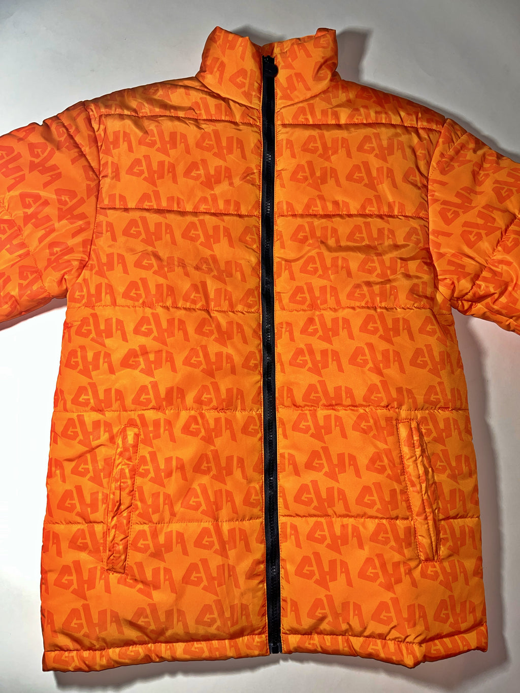 Orange GHA Puffer Jacket